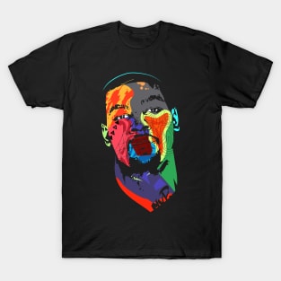 Kevin D Colorful Art T-Shirt